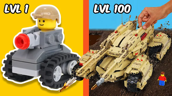 LEVEL 1 vs 100 LEGO BUILDER...