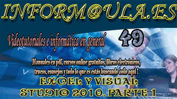 Excel y Visual Studio 2010 Parte 1