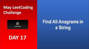 Find All Anagrams in a String | Leetcode - 438