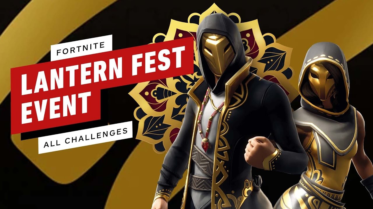 Fortnite Lantern Festival How to Complete All Challenges YouTube