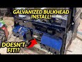 Swapping a Defender Chassis &amp; Bulkhead - Part 3