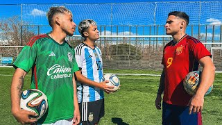 RIVALDIOS Y MARKITO NAVAJA VS DELANTERO09😱⚽ |Retos de futbol|