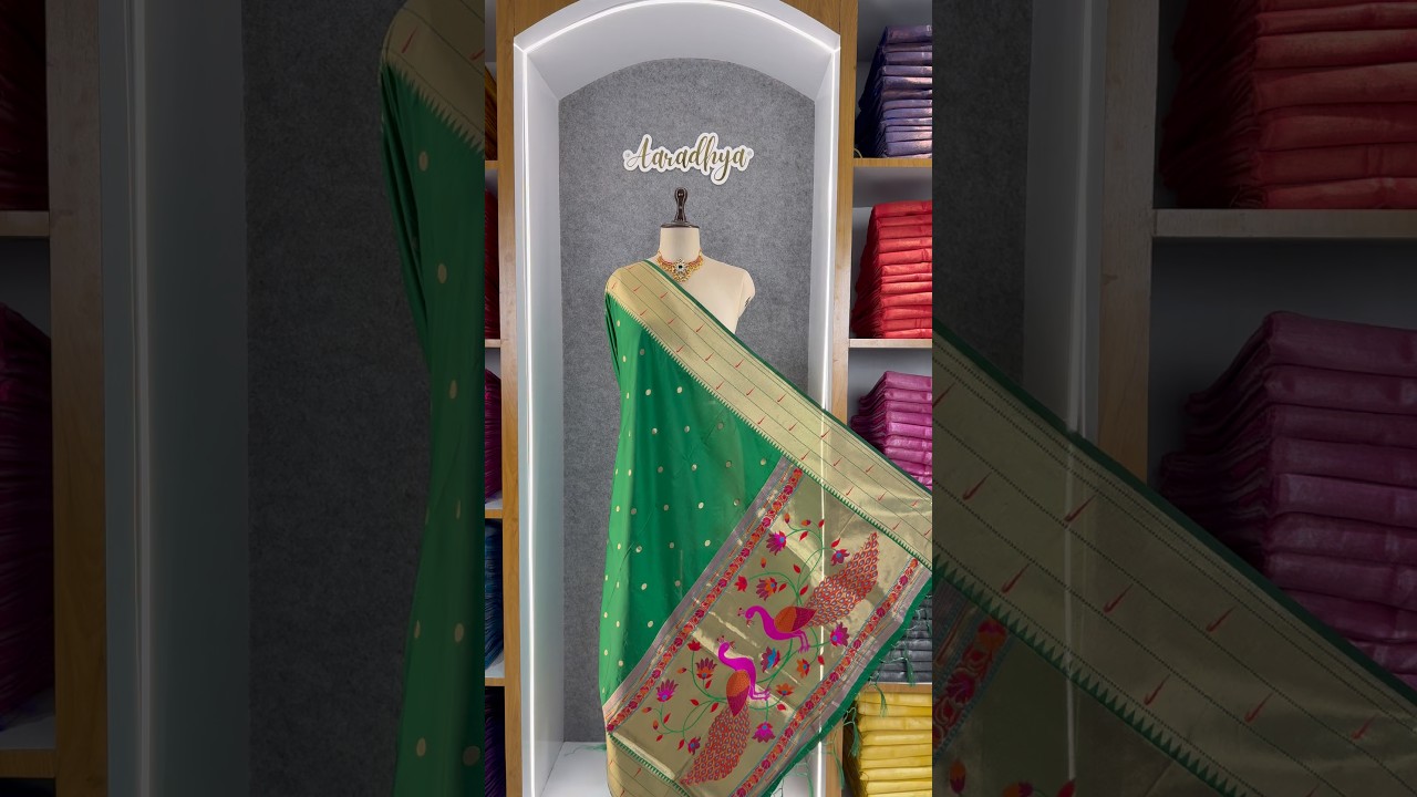 Soft Silk Paithani Dupatta for Wedding & Festive Wear