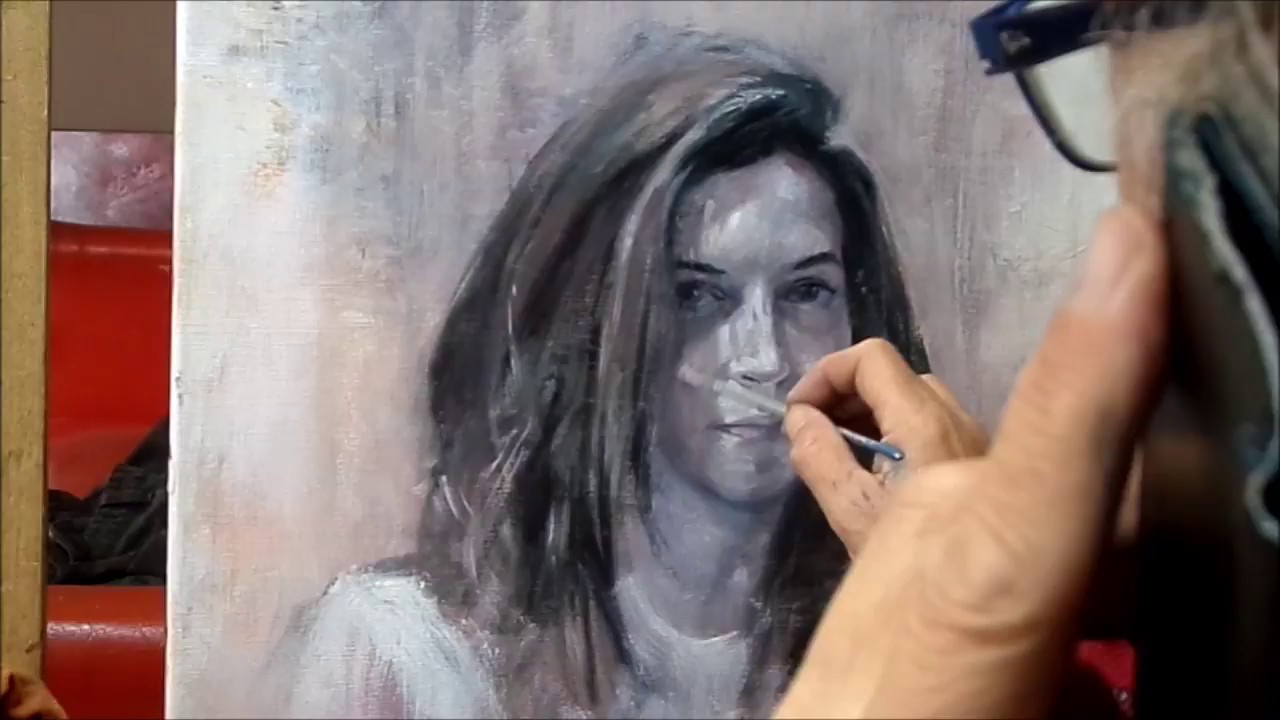 FAST PORTRAIT WITH OIL from A to Z 