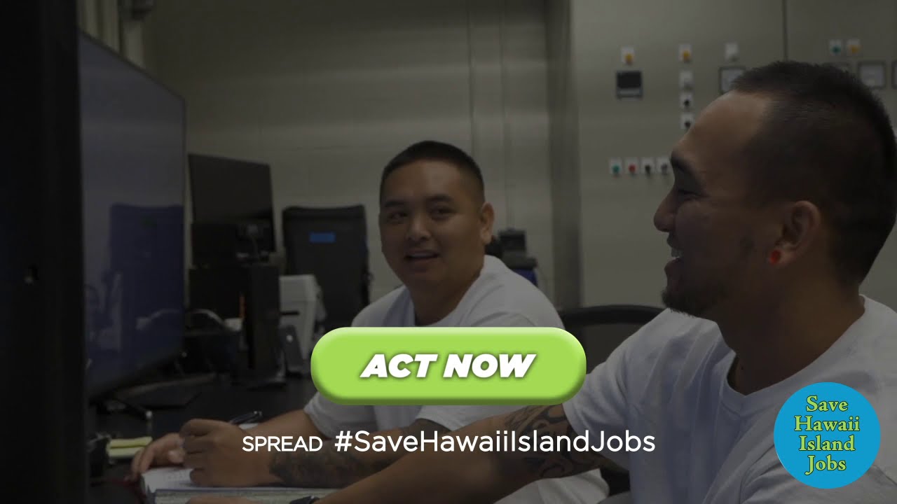 Save Hawaii Island Jobs YouTube