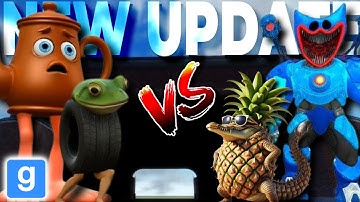 TUTUSAHUR AND BONECCA VS HUGGY WUGGY TITAN AND CROCODILO ANANASASINIO IN NEXTBOTS IN PLAYGROUND MOD