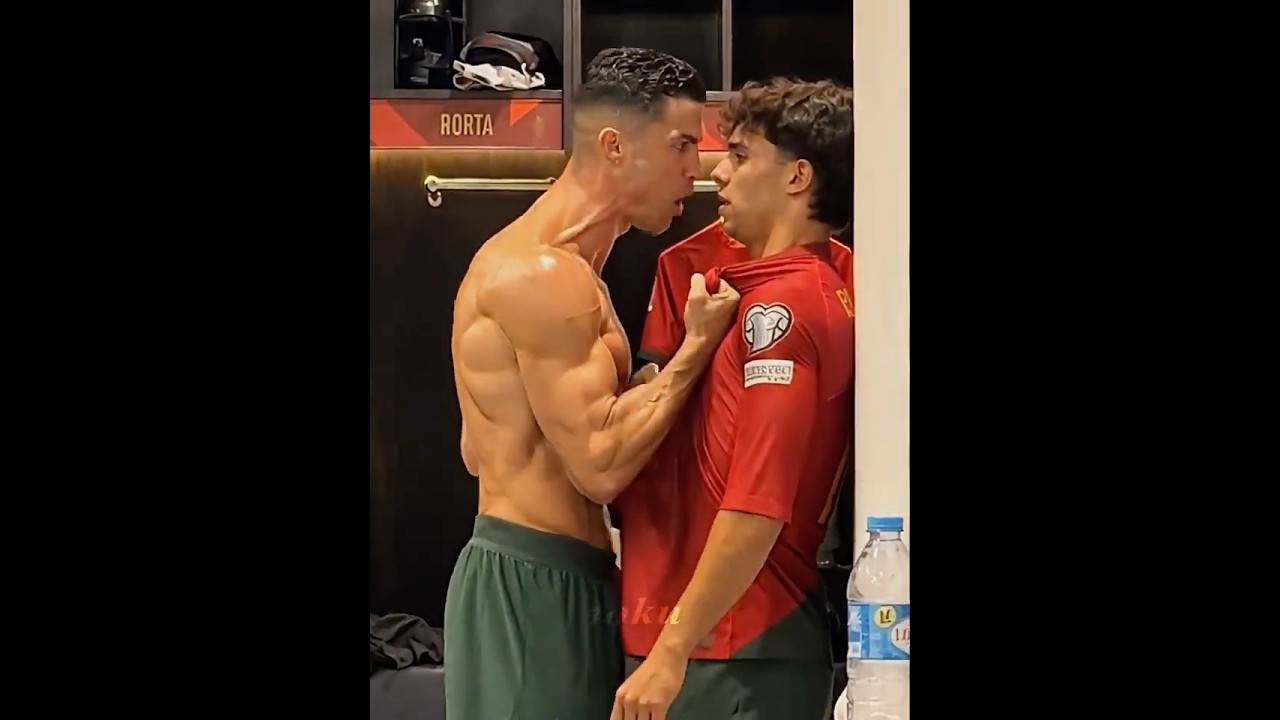 Ronaldo & Felix Friendship🥲💔