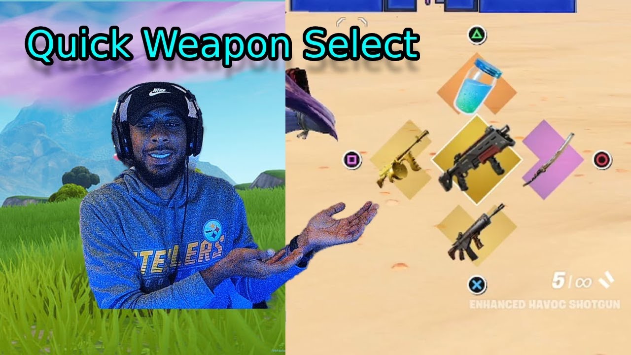 New Quick Weapon Select in Fortnite YouTube