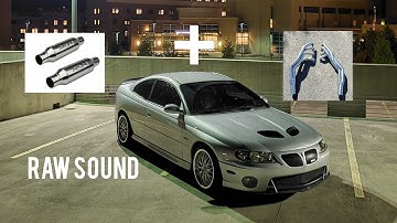 Pontiac GTO Longtube Headers / SLP Loudmouth ll Exhaust