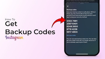 Hoe krijg ik back-upcodes op Instagram?