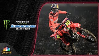 Supercross 2024: Salt Lake City Round 17 best moments | Motorsports on NBC