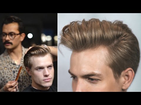 classic-bad-boy-pompadour-|-haircut-and-style-✂️