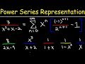 Srie entire  reprsentation des fonctions  calcul 2