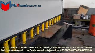 #New Generation#Shearing#Machine for #Metal Sheet Cutting | Live Demo 6 mm ms cutting by Maximack
