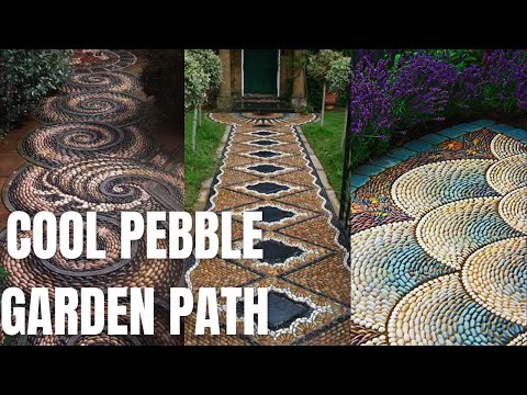วีดีโอ: Pebble Walkway Ideas – วิธีการสร้าง Pebble Mosaic Walkway สำหรับสวน