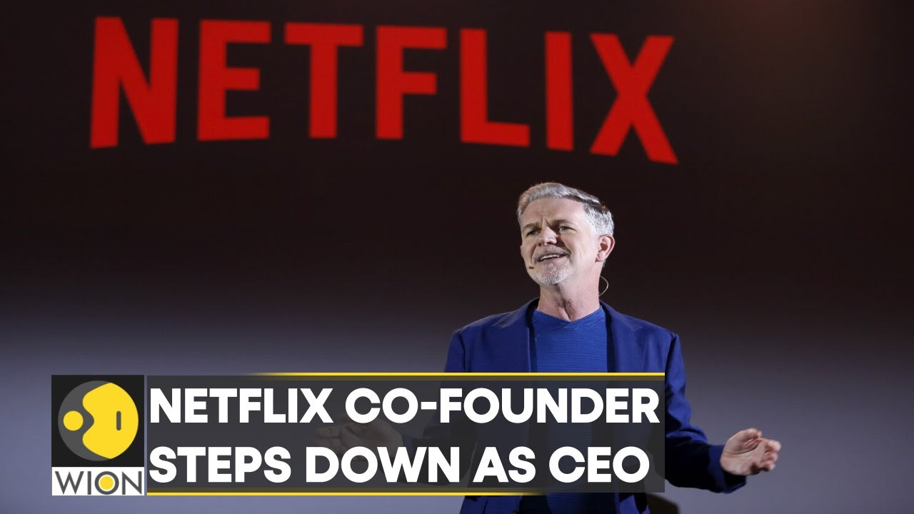 Netflix co-founder Hastings steps down as CEO, hands over reins to long ...