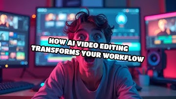 How AI Video Editing Transforms Your Workflow