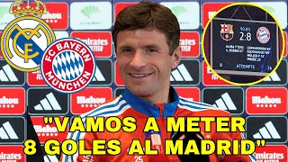 TERREMOTO EN EL BAYERN /ESO LO QUE DIJO MÜLLER DEL MADRID Y DEL BERNABÉU / SE BURLÓ DEL BARCELONISMO