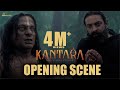 Kantara  opening scene  rishab shetty  sapthami gowda  hombale films