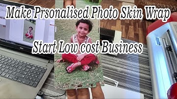 SkyCut C24 Mobile Skin Cutting Plotter Custom Mobile Skin and Lamination Laptop and Mobile Phone TIA