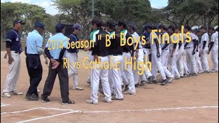 Singapore Schools Softball : 14Season-B Boys Finals - RI vs Cat High screenshot 2
