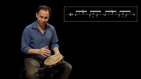 Samba Reggae on pandeiro: Olodum "Rumba" (from "The Complete Pandeiro Guide", Matthias Haffner)