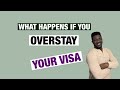 If you overstay your visa  how would they know if i overstay my visa