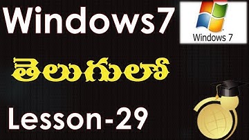 How to install windows - Telugu-Lesson-29