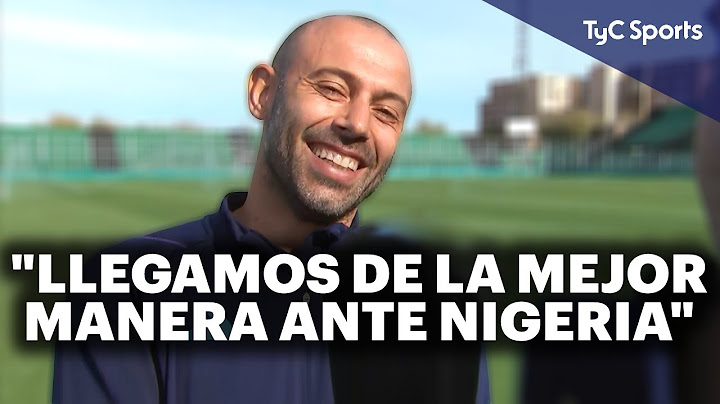 JAVIER MASCHERANO EN TyC SPORTS 🔥 "ES UNA BENDICIÓN QUE LOS CHICOS ESTÉN CON NIVELES TAN ALTOS" ⚽