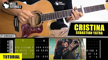 Cómo tocar Cristina de Sebastian Yatra en Guitarra | Tutorial + PDF GRATIS