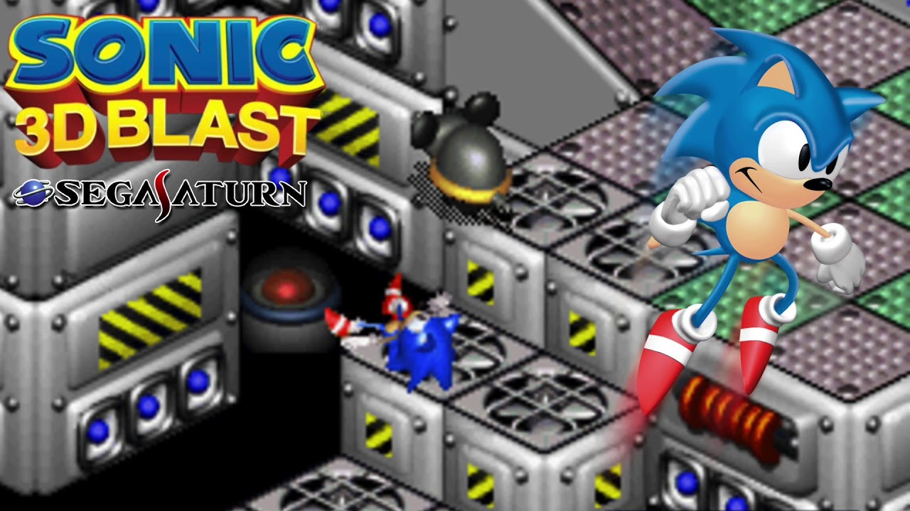 Gene Gadget Zone (Act 1) (Saturn) Sonic 3D Blast Slowed Down YouTube