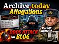 Archive.today DDoS Allegations Explained: CAPTCHA JavaScript, Traffic Floods & the Evidence