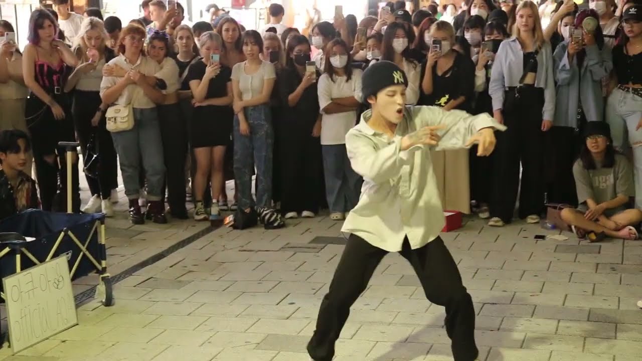 KPOP&JHKTV]  AQA(DOB)in hongdae Lee tae young CHEERS(SEVENTEEN )아큐아홍대케이팝댄스이태영 치얼스