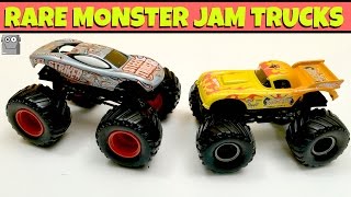 RARE MONSTER JAM TRUCKS Steel Striker & Vette King