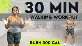 30 Minute Walk at Home | With Low Impact Cardio Intervals | Moore2Health