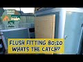 The PROBLEM with 80:20 style alloy. How to flush fit and conceal hinges using 80/20 in a van build.