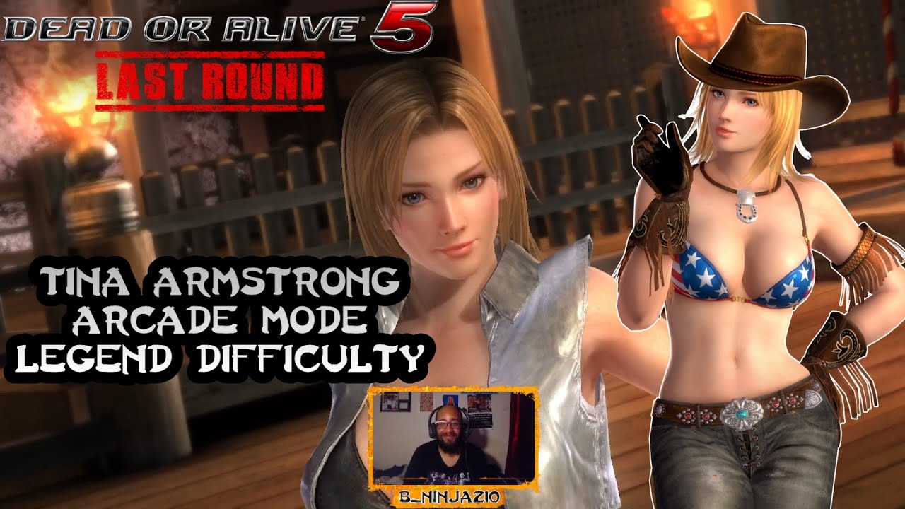 Tina Armstrong Dead Or Alive 5 Last Round Arcade Mode Playthrough Legend Difficulty Ps4 