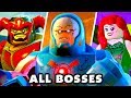 LEGO DC Super Villains - All Bosses Gameplay