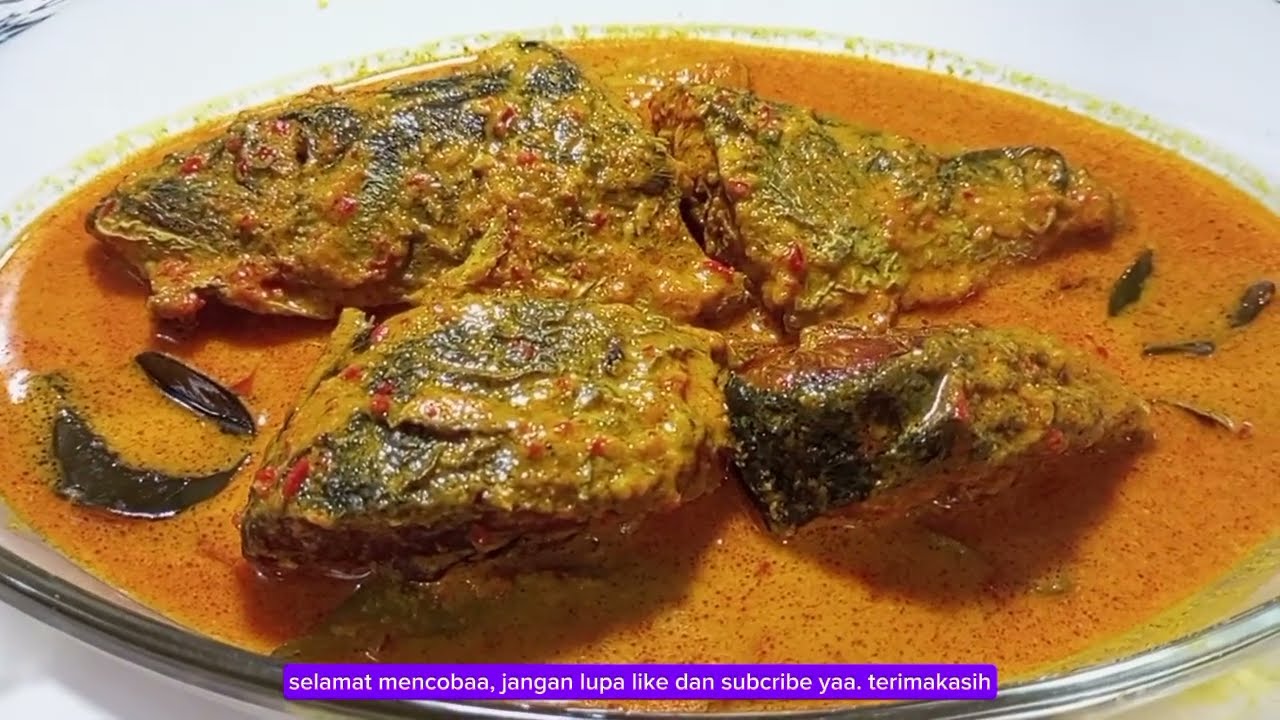 GULAI IKAN SENANGIN SEDAP DAN NIKMAT