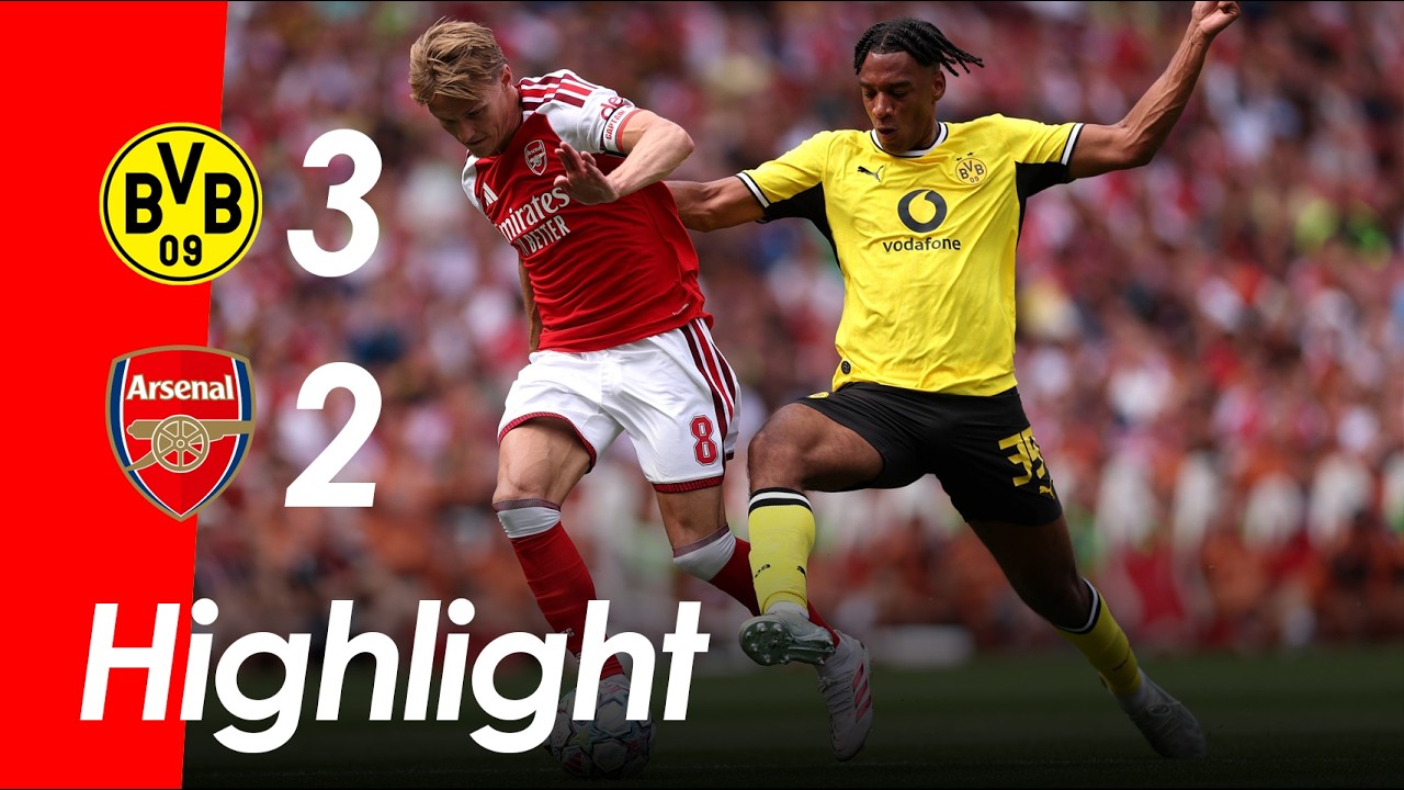 Borussia Dortmund vs Arsenal | Full Match Highlights (Friendly)