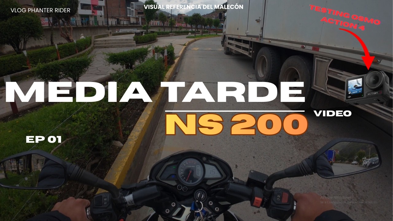 NS 200 - Día Nublado [Testing Osmo Action 4]