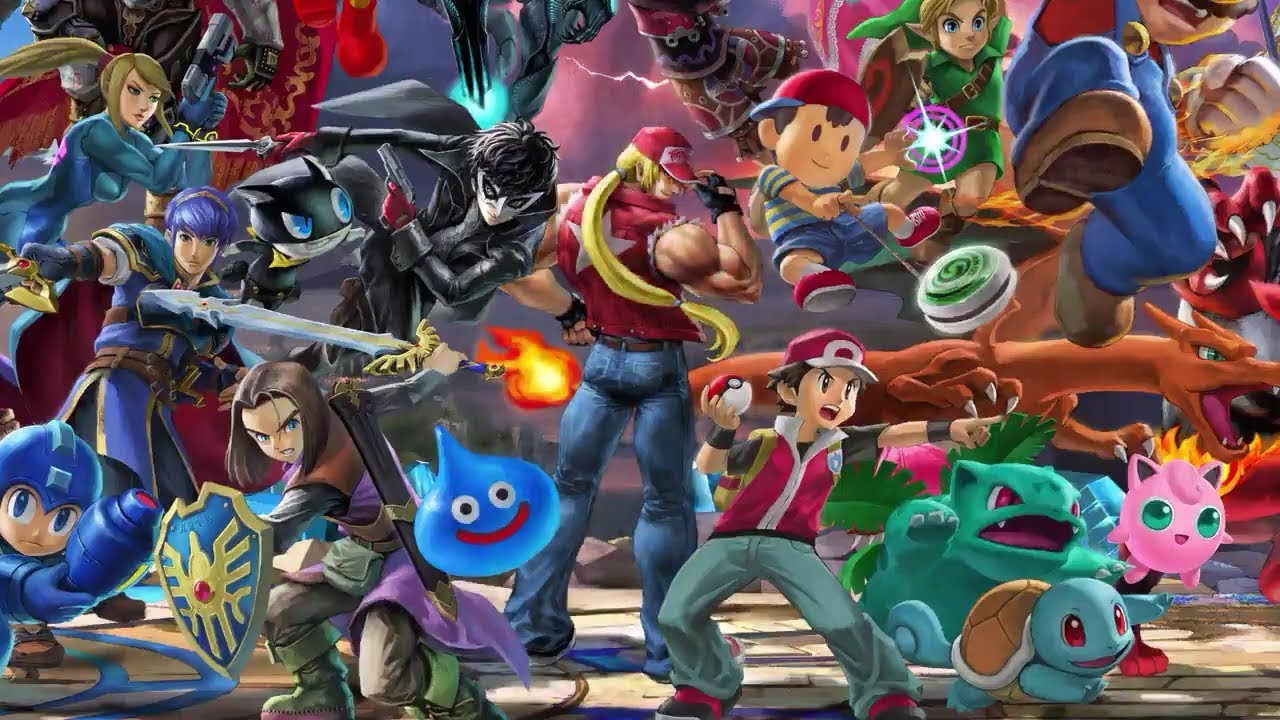 Smash Ultimate - All Banner Additions (Terry) - YouTube.