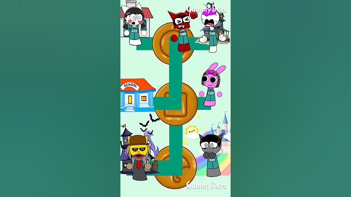 Choose the right path to help Incredibox Sprunki 2 #squidgame2  #sprunki #animation