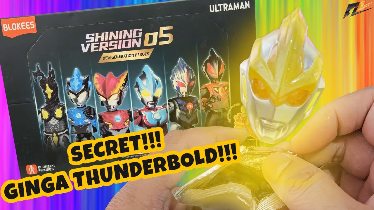 Secret Ginga Thunderbold!! DUAR!!! - Blokees Ultraman Shining Version 05 Unboxing & Review