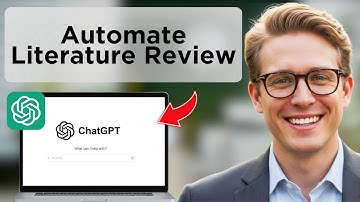 How To Automate Your Literature Review ETHICALLY Using ChatGPT | Prof  David Stuckler (2025)