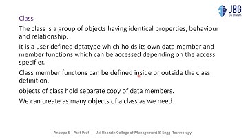 Object Oriented Programming|CPCT|Module 4