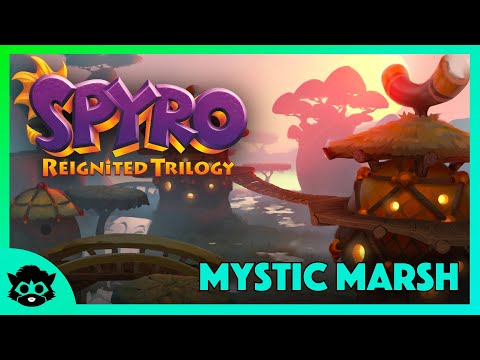 Spyro 2 (Reignited) | Part 23: Mystic Marsh 100% (All Gems & Orbs)