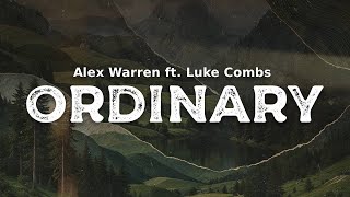 Alex Warren feat. Luke Combs - Ordinary | Live from Lollapalooza (lyrics)