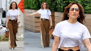 70s Nostalgia Shines Jennifer Lopez's Spectacular Vintage-Inspired Look