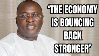 The economy is rebounding strongly - Finance minister